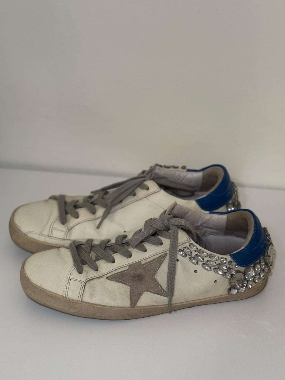 GGDB Golden Goose Rhinestone sneakers Men EU 42 US 8.5 or Woman US 10